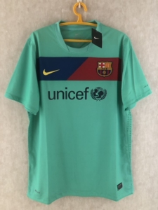 00孟二狗jqk淘宝巴萨1011主场球衣2010-11梅西主场球衣 五冠王赛季1