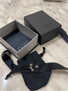 apm耳环 9.99新 只带过一次 原包装盒都在