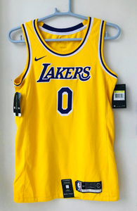 nike 库兹马 nba洛杉矶湖人队篮球球衣,全新s码,胸围