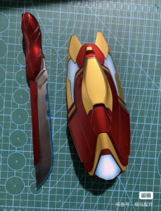 hottoys htmk50 mk85 通用纳米大刀 盾牌