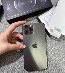 苹果12promax  石墨色  256g的  全网通双卡5