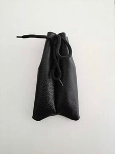 牛皮旱烟袋 烟包 烟荷包 老式烟口袋