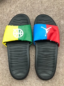 Jordan乔丹拖鞋篮球拖鞋 法国街球联赛联名款，正品库存，