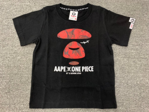 aape × 海贼王联名童装短袖t恤