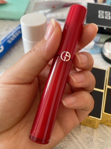 阿玛尼红管400试色