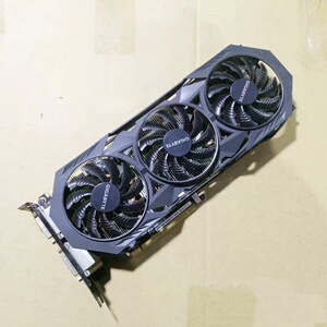技嘉三风扇 970 4g显卡 一手自用,购于济宁亿维家电
