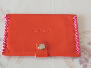 正品专柜COMICO高美高女式纯皮卡包小钱包硬币包零钱包