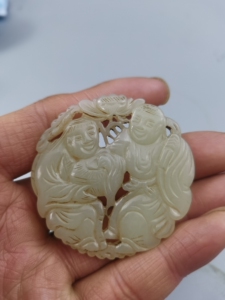 和合二仙玉