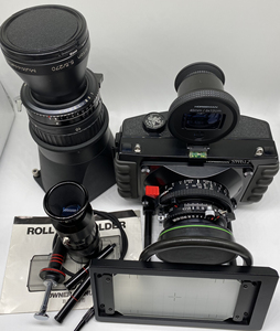 骑士612胶片相机一套,机身无磕碰无划痕,罗敦司得45镜头