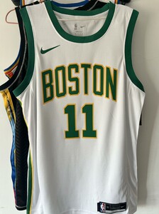 欧文凯尔特人球衣白色奖励版球衣欧文11号球衣   52码xl