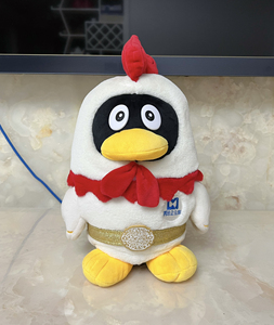 腾讯qq猪年鼠年牛年虎年生肖本命年公仔企鹅毛绒礼物