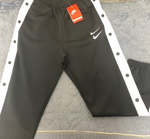 nike耐克双勾卫裤2022早春新款侧边开扣纯棉休闲运动裤收