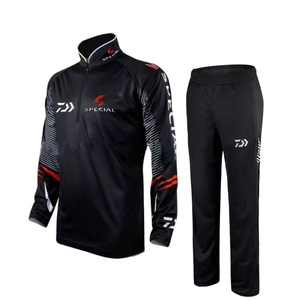 达瓦钓鱼服套装 夏季防晒衣男长袖达瓦钓鱼防晒服外套裤子防紫外