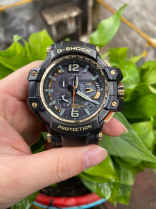 几乎全新卡西欧gpw-1000gb超级空霸黑金电波手表