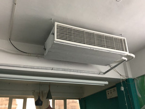 出售一台三菱重工海尔大6匹的冷暖中央空调卡机.