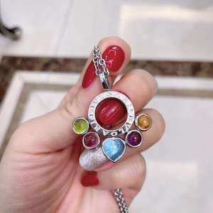 宝格丽 高端系列750白金彩宝项链