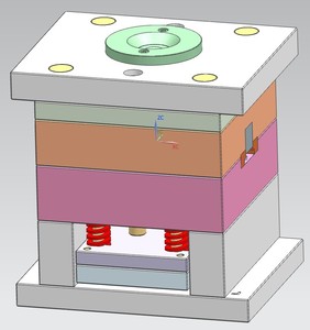 冲压模具设计注塑模具设计复合级进模CAD装配图零件图ug注塑