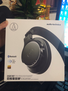 铁三角DSR7BT MSR7陌生无线蓝牙头戴式重低音耳机