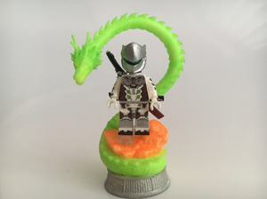 乐高第三方人仔 守望先锋ow 源氏 人仔为手艺人制作会存在些