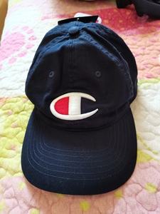 冠军棒球帽 深蓝色 全新有吊牌 工厂拿货出口欧洲