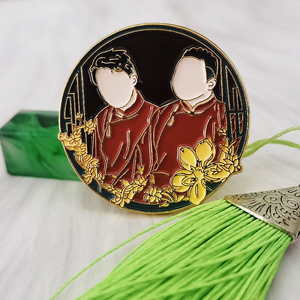 德云女孩应援必备胸针中国风国潮郭麒麟 阎鹤祥 徽章别针礼物饰