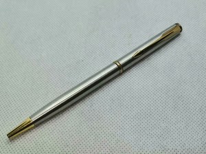 美国产派克PARKER式雅全金属杆旋转出芯圆珠笔正品，