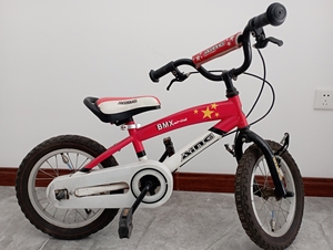 AING品牌儿童自行车，质量相当好，九层新，家中闲置，低价转