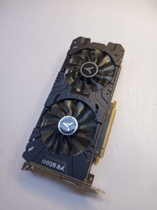 盈通rx580 -8g 显卡d5大地之神 正品,成色实拍,功