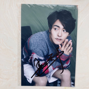 现货 马天宇亲笔签名照片6款 生日礼物 签名时尚周边保真