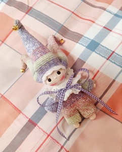 缘分天使钩针玩偶,喷染色系,喜欢请联系店主预订,按订购顺序排