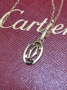 卡地亚双c项链