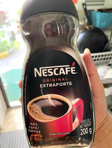 【半价清仓】巴西雀巢黑咖啡巴西进口醇品速溶黑咖啡 1瓶200