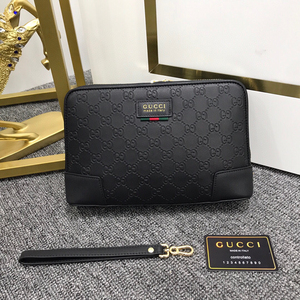 古驰经典款手拿包男