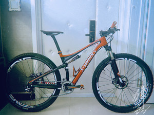 闪电sworks epic 29er 软尾山地车,13款m