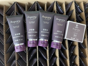 丽思卡尔顿酒店客房用品 asprey艾斯普瑞紫水系列洗护用品