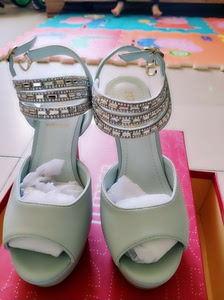 巨日女凉鞋鱼嘴