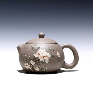 工艺美术师吴荣华原矿五彩泥西施壶手工容量270毫升