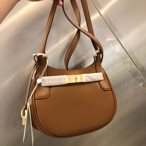 全新tb托里伯奇秋冬款马鞍包女士单肩真皮皮包
