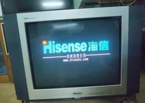 海信29寸电视机hdp2907m.老式大屁股海信彩电.显像管