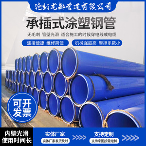 一站式采购涂塑钢管生产厂家工期快价格低 环氧树脂涂塑钢管
