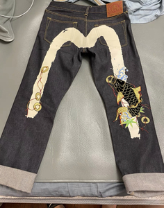 福神evisu牛仔裤铜钱锦鲤 喜欢的人自然懂 正品 购物官方