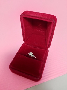 30分瑞恩18k金钻石钻戒 款式不喜欢可去专柜换款式 发票小