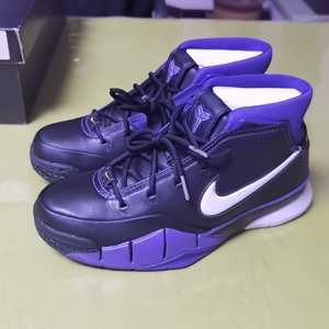 nike zoom kobe1 科比一代 黑紫 实战篮球鞋