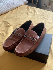 coach蔻驰男款豆豆鞋单鞋全牛皮商务鞋42码(95新)