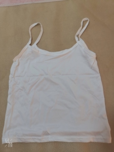 白色背心安全裤