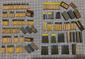 1/35 坦克 炮弹 弹药箱 木箱 涂装成品 兵人场景模型