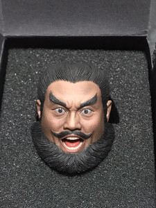 inflames toys 猴厂 1/6 张飞怒吼 头雕 i