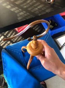 鬼工记俞勤亮海派画眉笼1号板笼练西平点金八卦笼钩黄杨木葫芦万