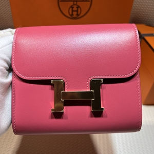 hermes钱包经典款女士爱马仕constance康康短款钱
