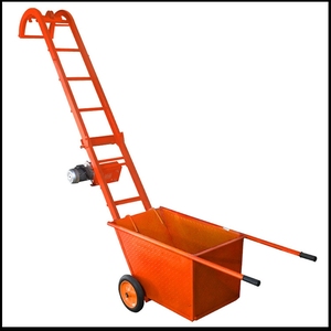 斗车提升机上粮机爬山虎锅炉上料机爬坡机托包机升降机小型输送机